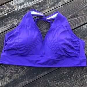 Brand new without tags, purple bikini top